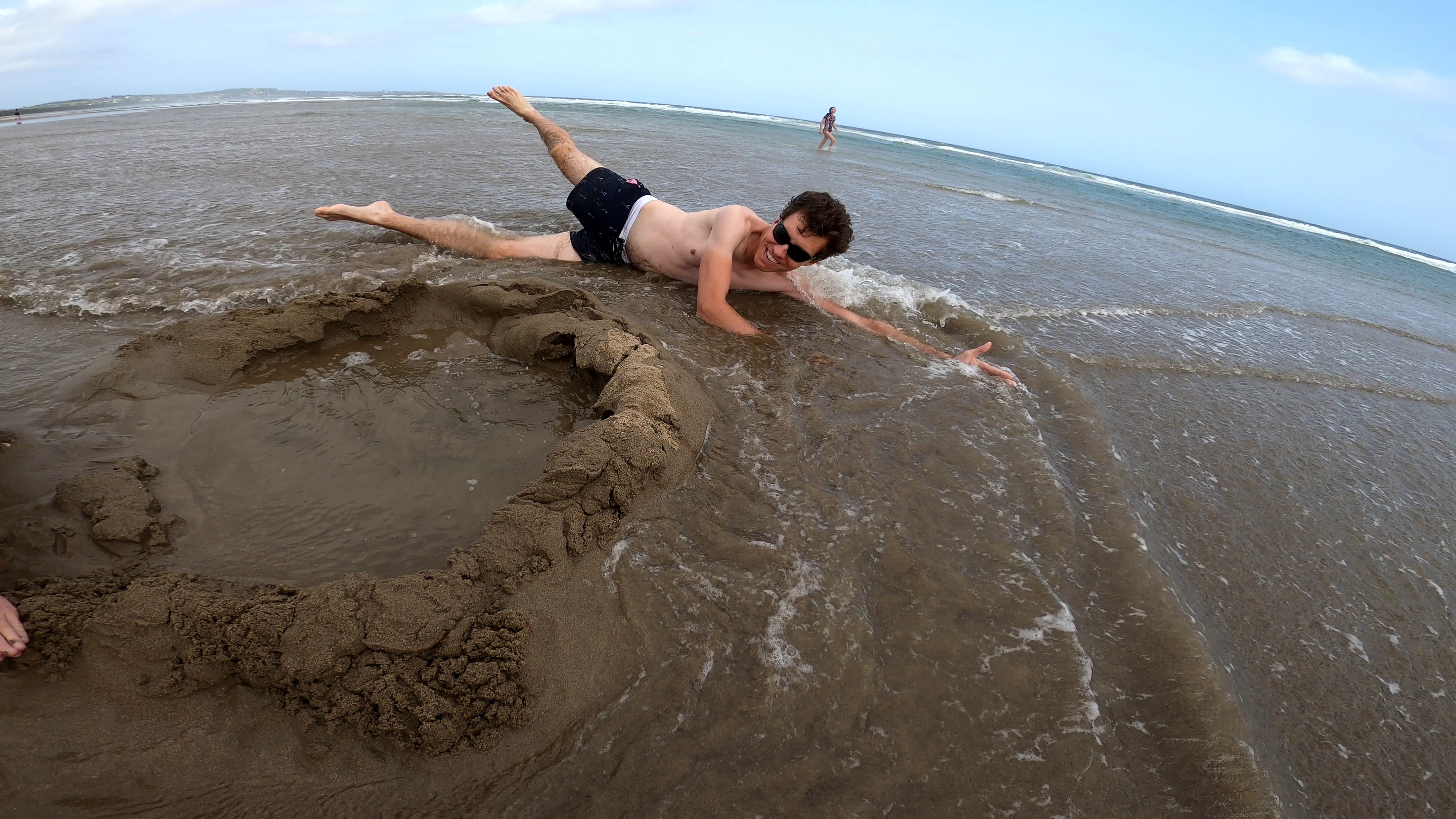 oh no, the water is destroying our shell pool!